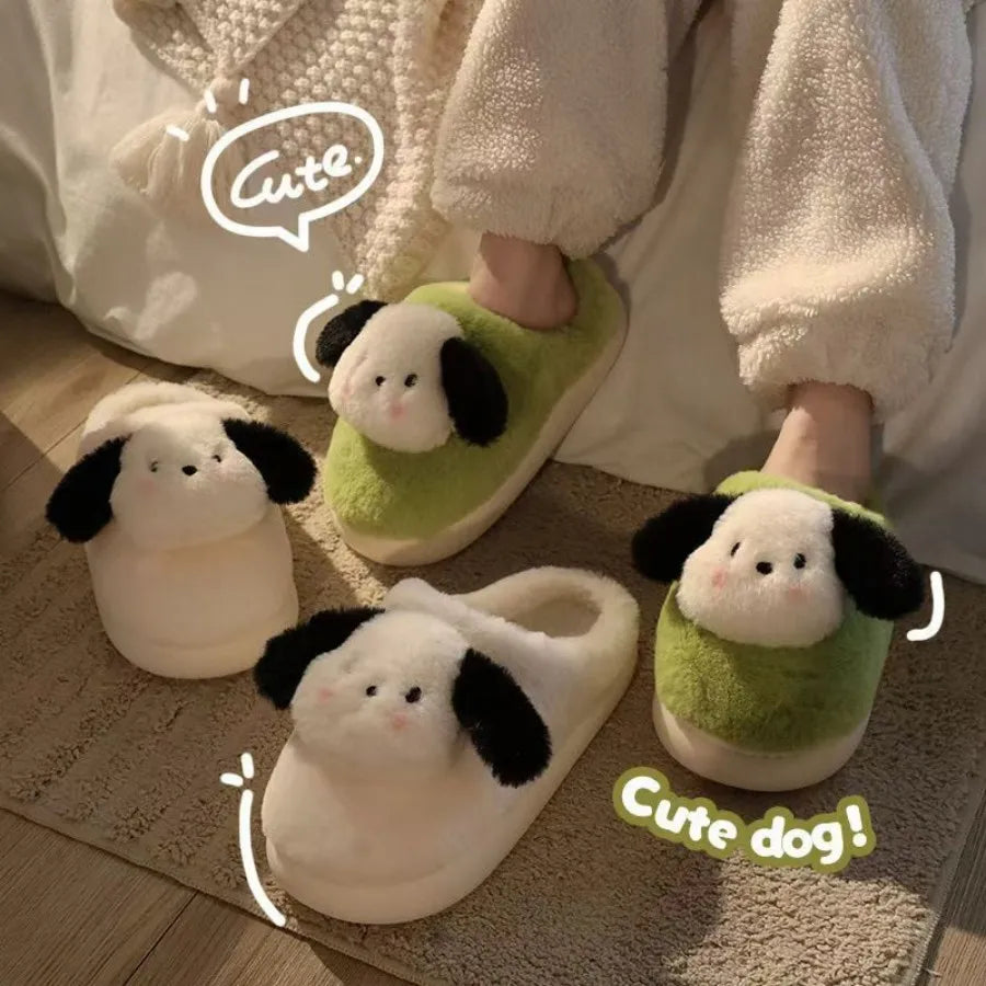 Cozy Dog Warme Cartoon-Hausschuhe für Kinder & Eltern