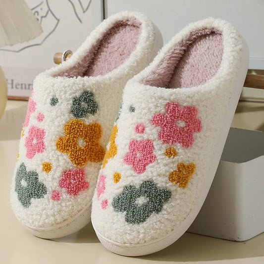 🌼 Blumige Cozy-Pantoffeln – by Sweetoletten